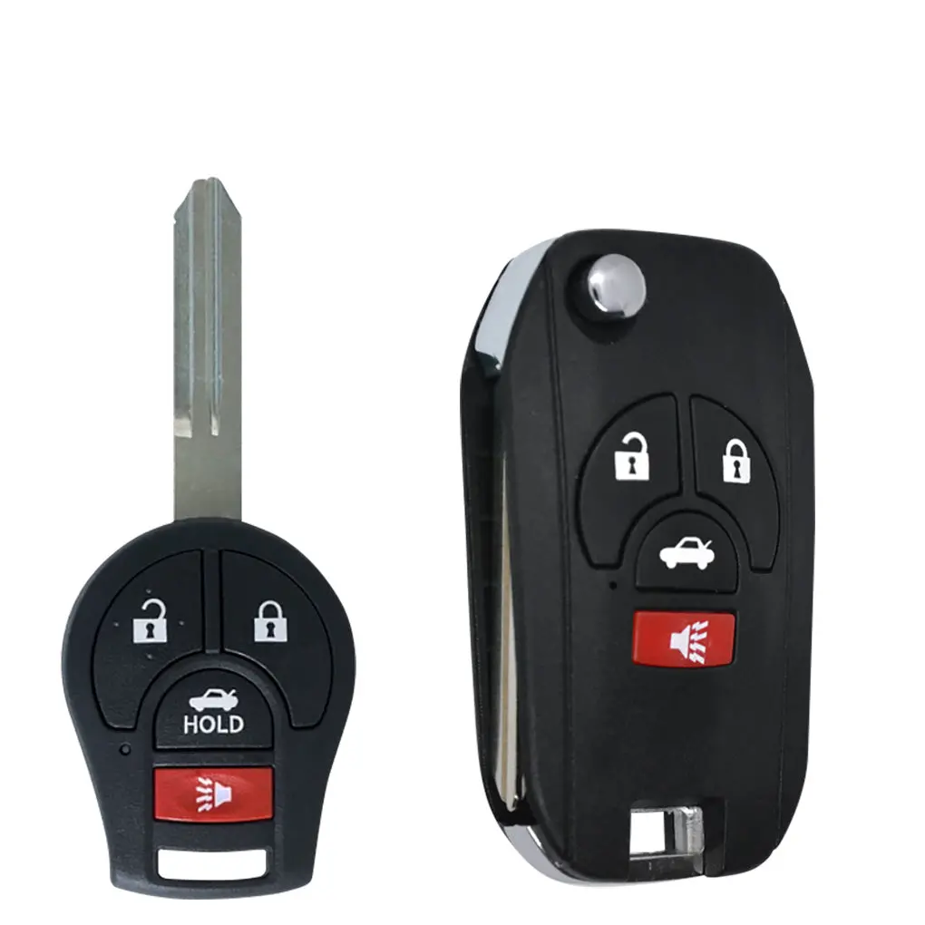 Flip Key Nissan Key Conversion Car Key Fob Case Shell 1