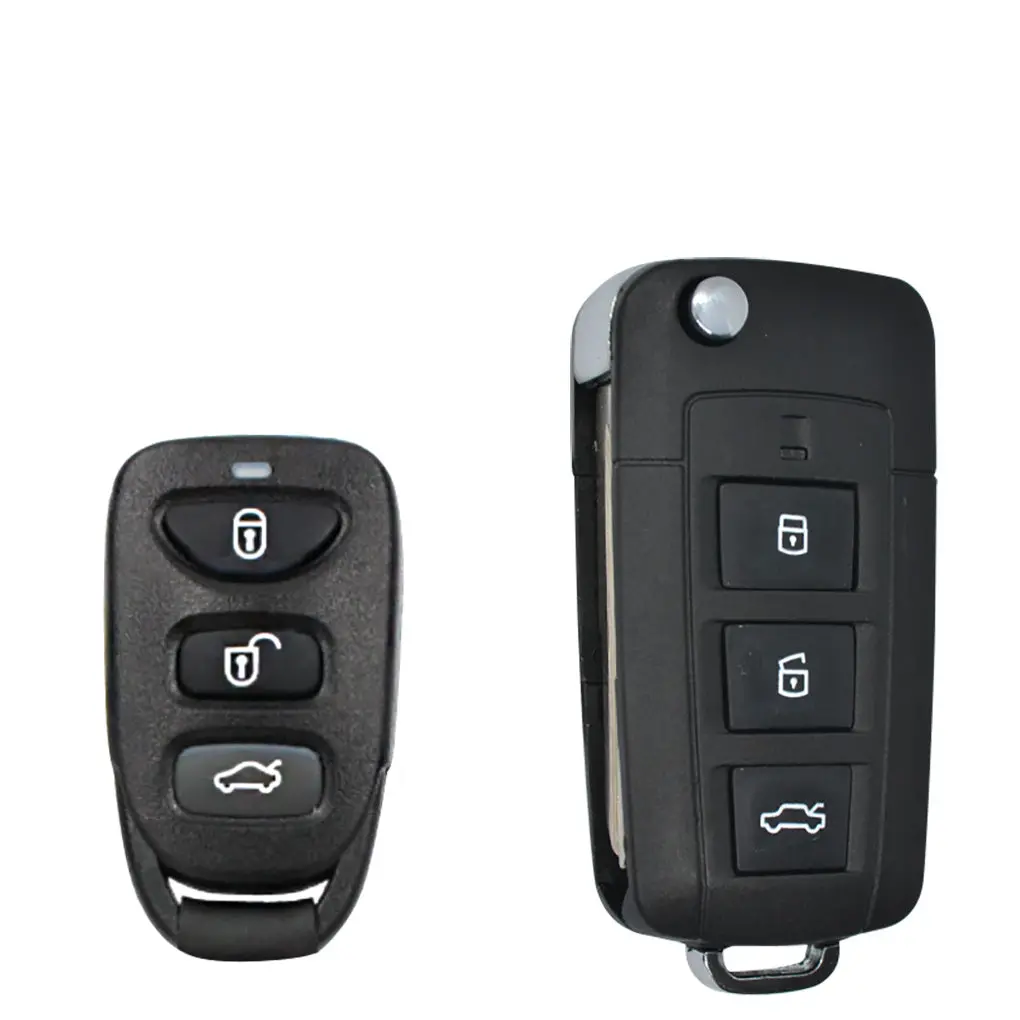 Flip Key Kia / Hyundai  Conversion Car Key Fob Case Shell 1