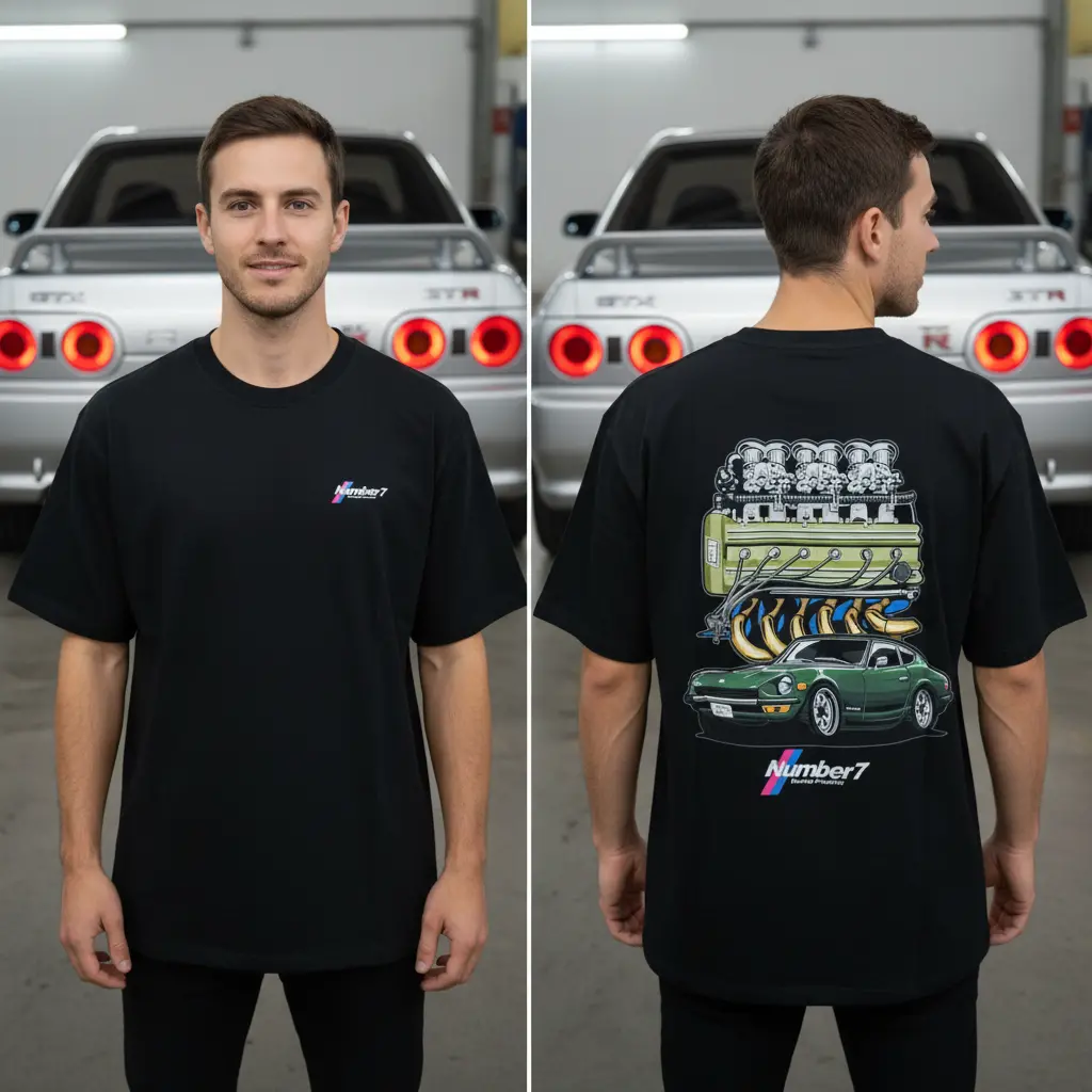 Number7 Z Back Print T-Shirt　Number7 Z バックプリントtシャツ 1