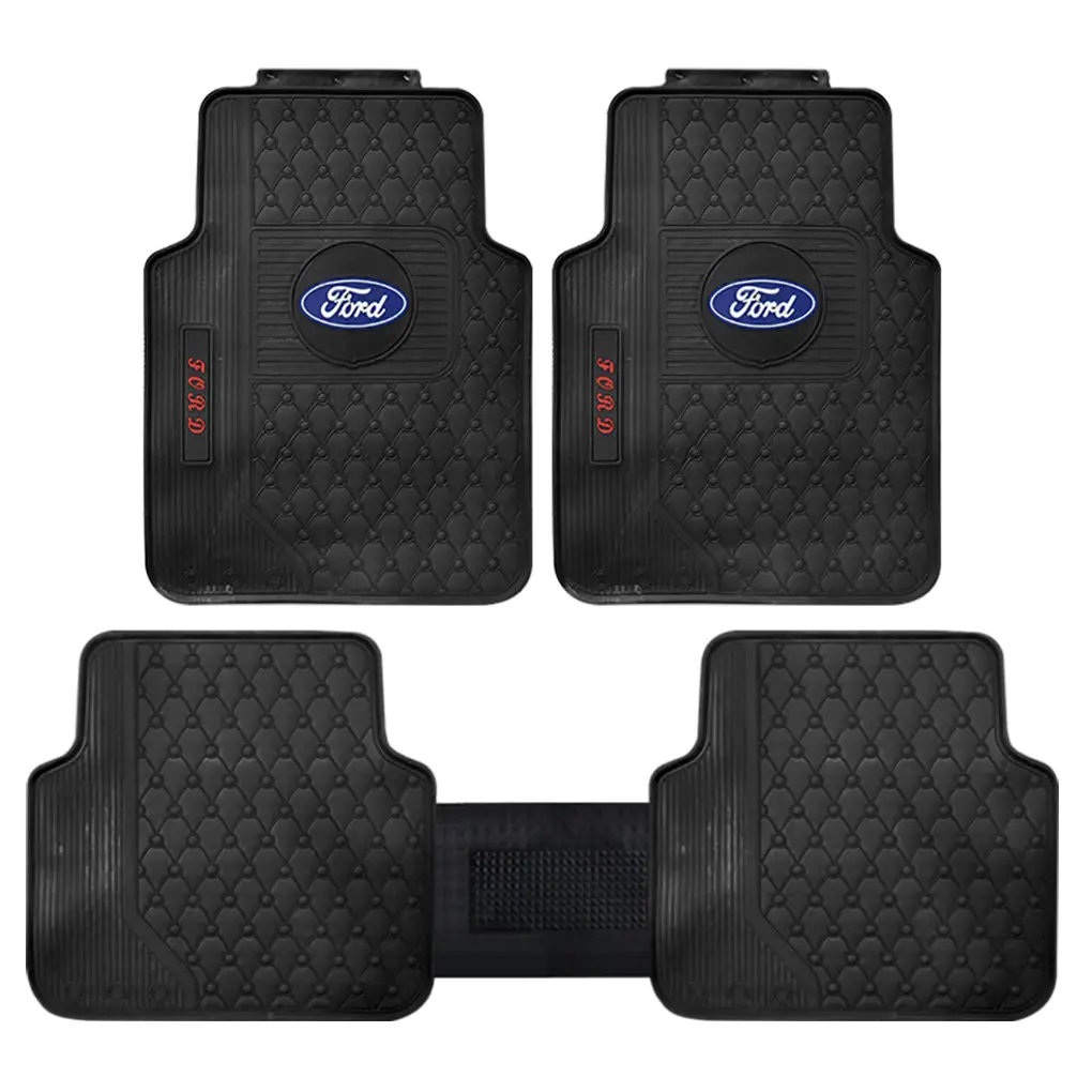 Ford Universal Car Floor Premium Rubber Matting Protector / Guard (High Quality) 1