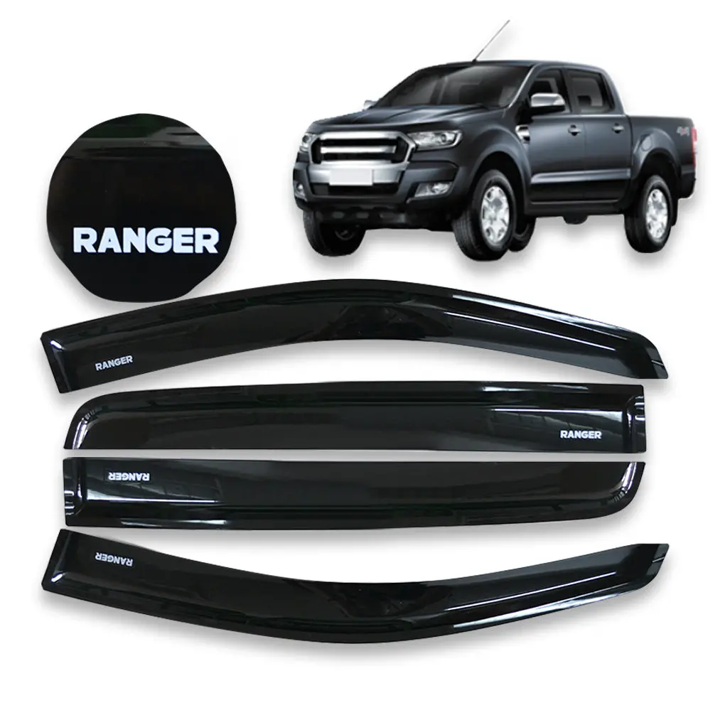 Ford Ranger Car Rain Gutter Protector (High Quality) 1