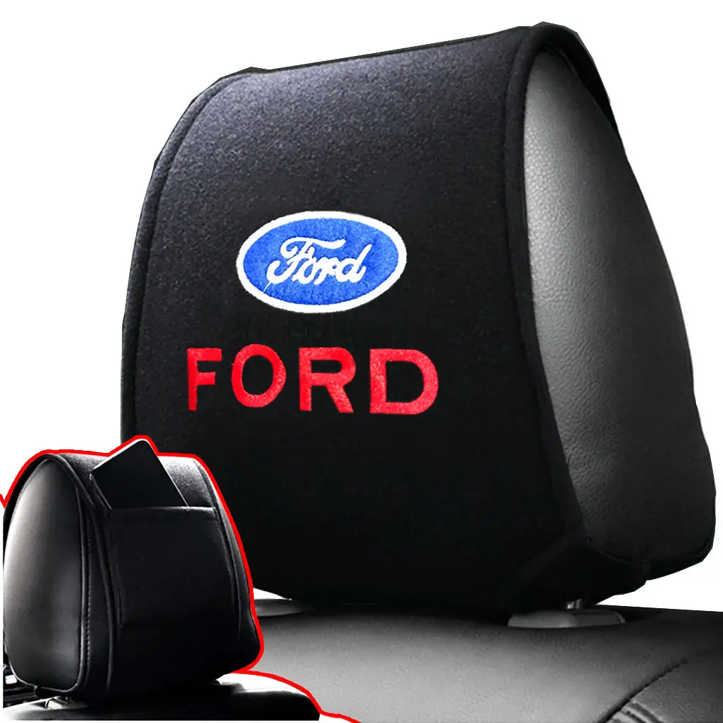 Ford Car Headrest Cover Cotton 1