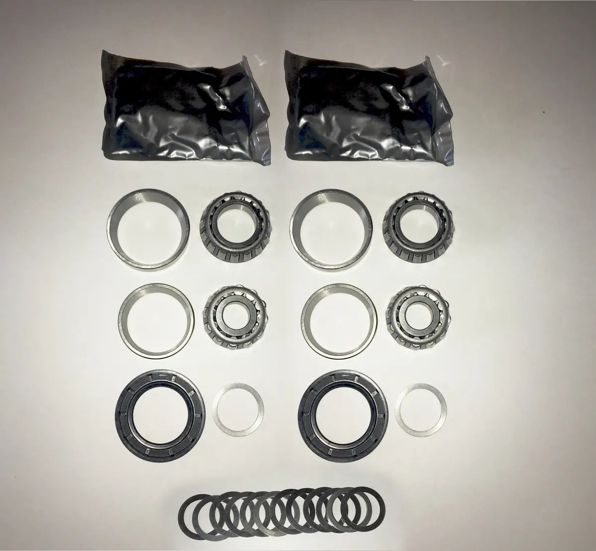 Taper Front Wheel Bearing Set W/ Shim Kit (All Spridgets) 1