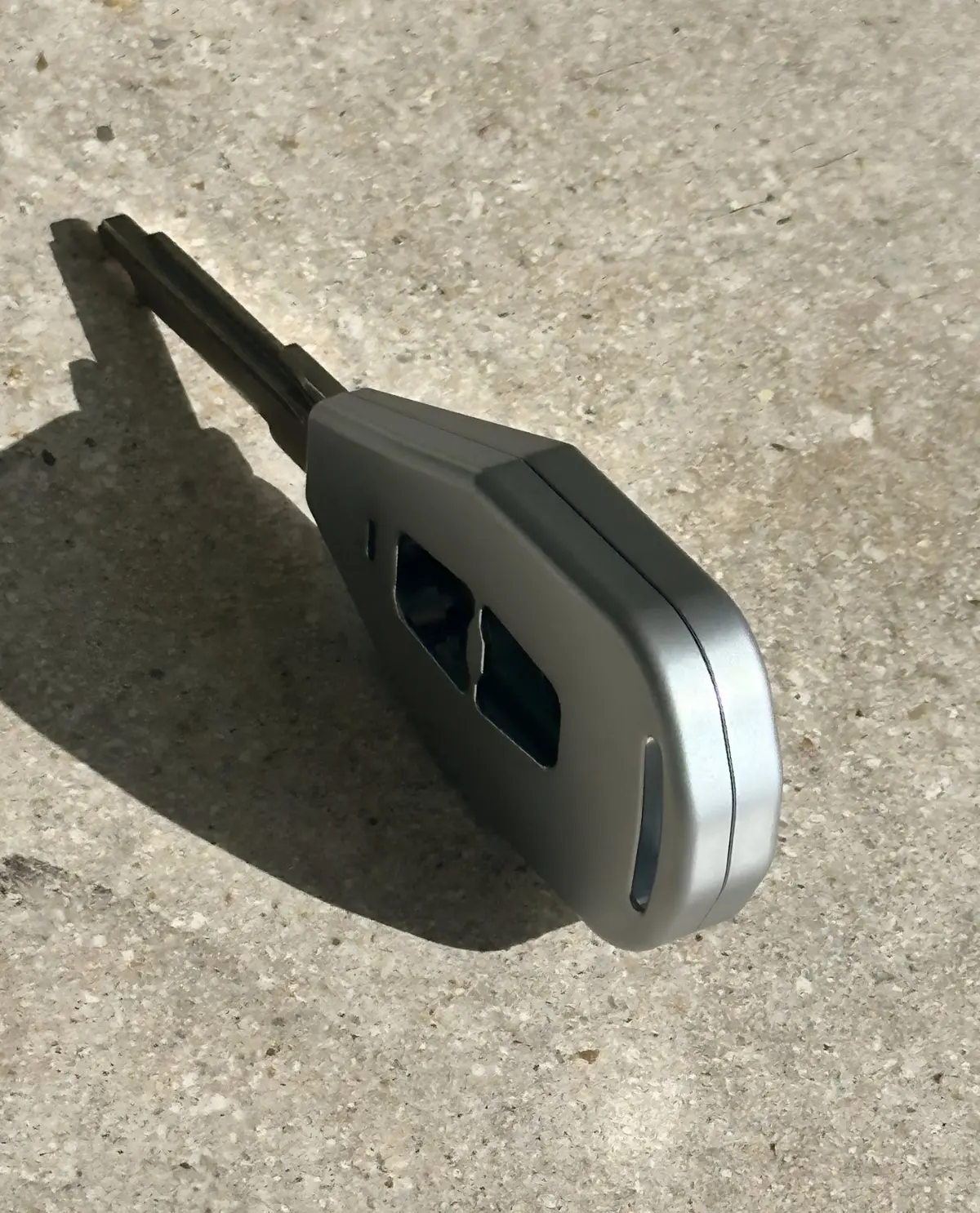 Aluminum Satin Nickel Key Fob 1