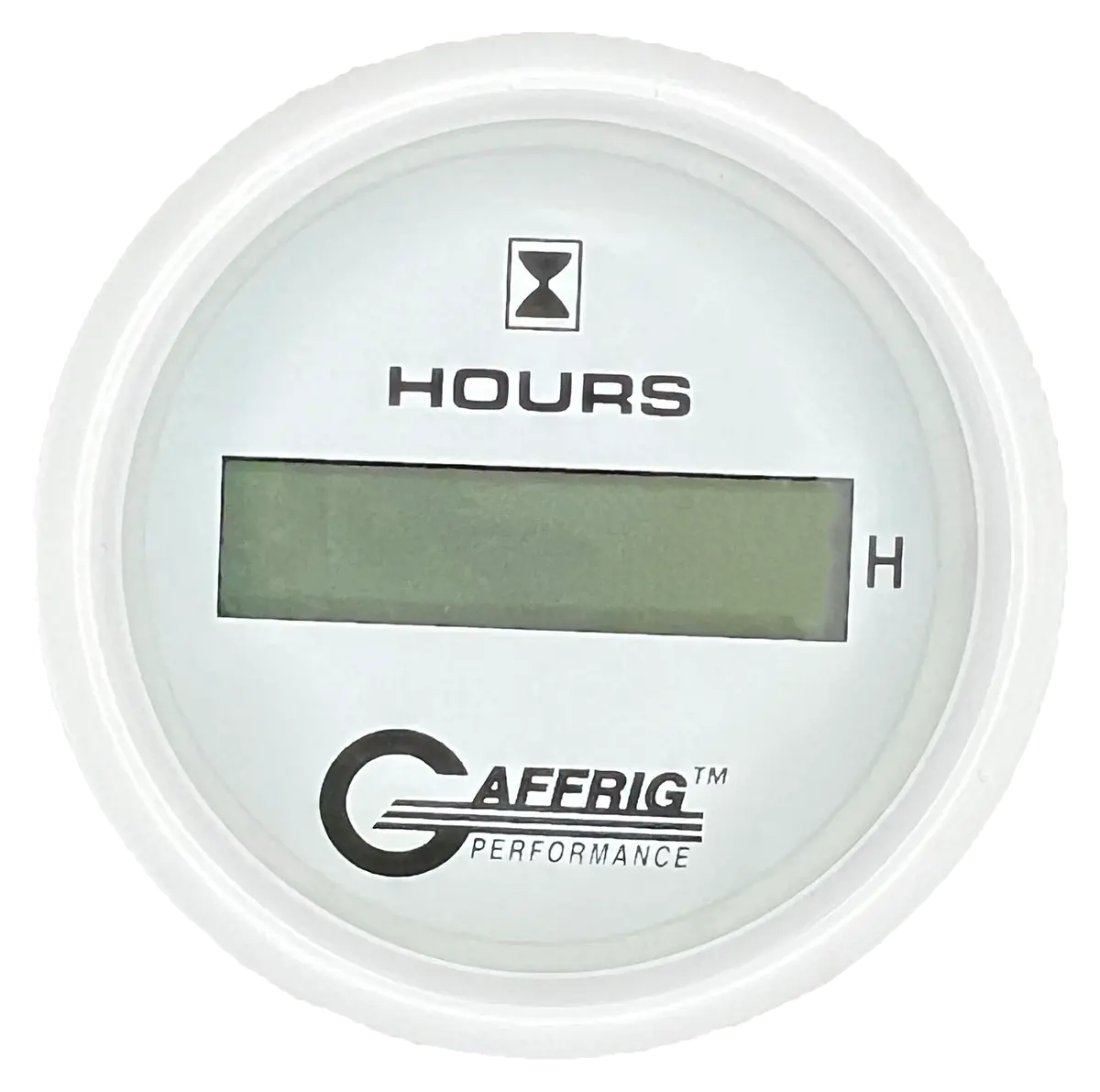Gaffrig Part #185510 2 Inch Electric Engine Hour Meter Marine Boat Gauge White 13