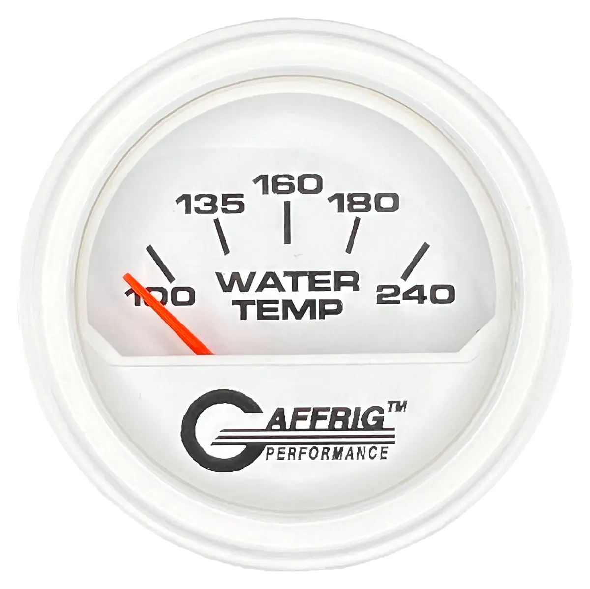 Gaffrig Part #195540 2 Inch Electric Water Temperature Marine Boat Gauge 100-240 F White 13