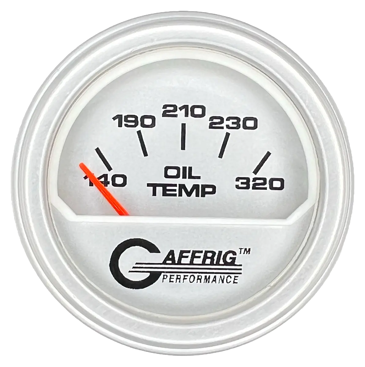 Gaffrig Part #195820 2 Inch Electric Oil Temperature Marine Boat Gauge 100-320 F Platinum 18