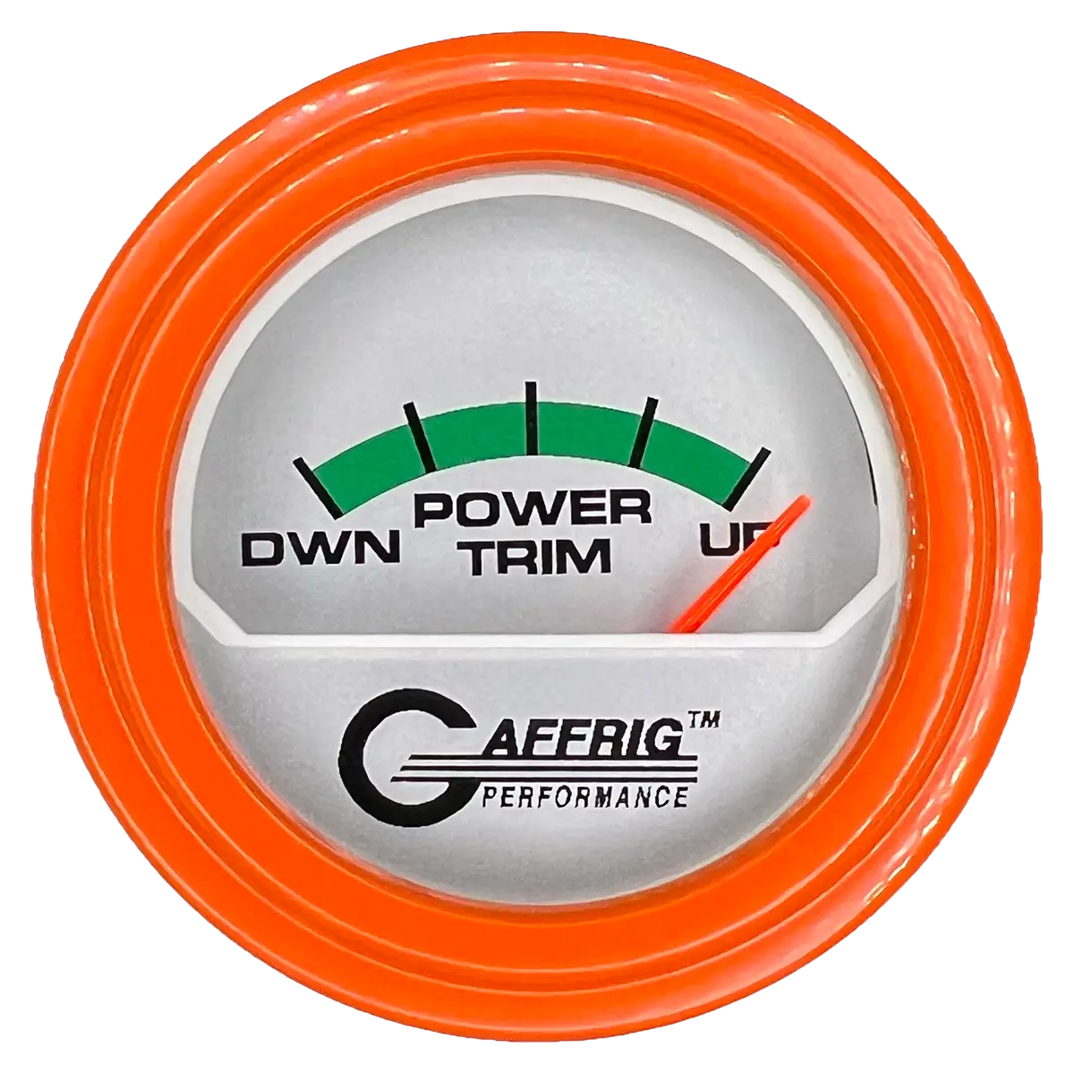 Gaffrig Part #195826 2 Inch Electric Trim Meter Mercury Marine Boat Gauge Platinum 20