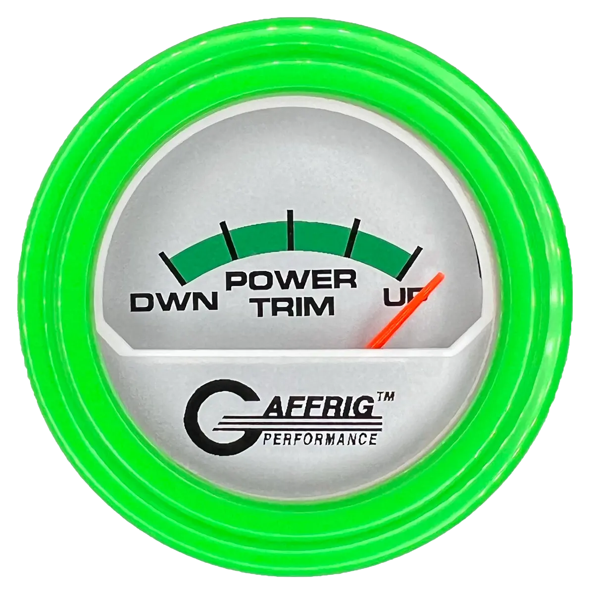 Gaffrig Part #195826 2 Inch Electric Trim Meter Mercury Marine Boat Gauge Platinum 22