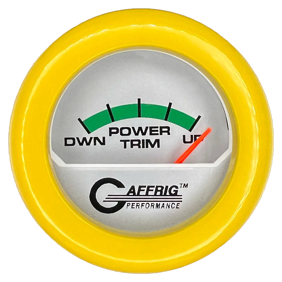 Gaffrig Part #195826 2 Inch Electric Trim Meter Mercury Marine Boat Gauge Platinum 13
