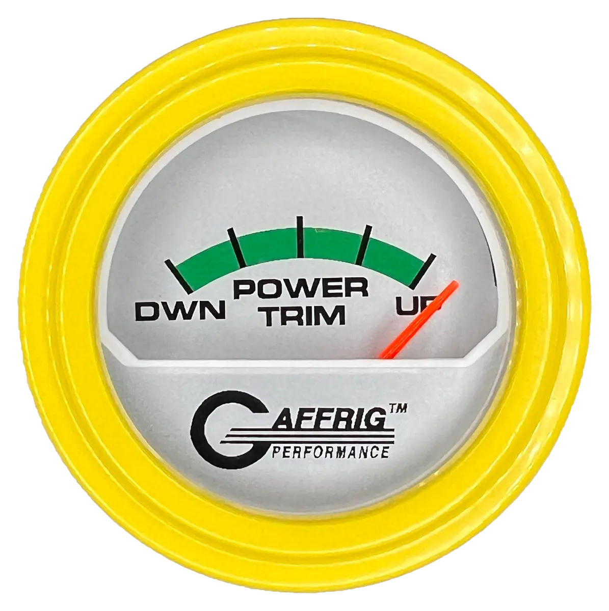Gaffrig Part #195826 2 Inch Electric Trim Meter Mercury Marine Boat Gauge Platinum 12