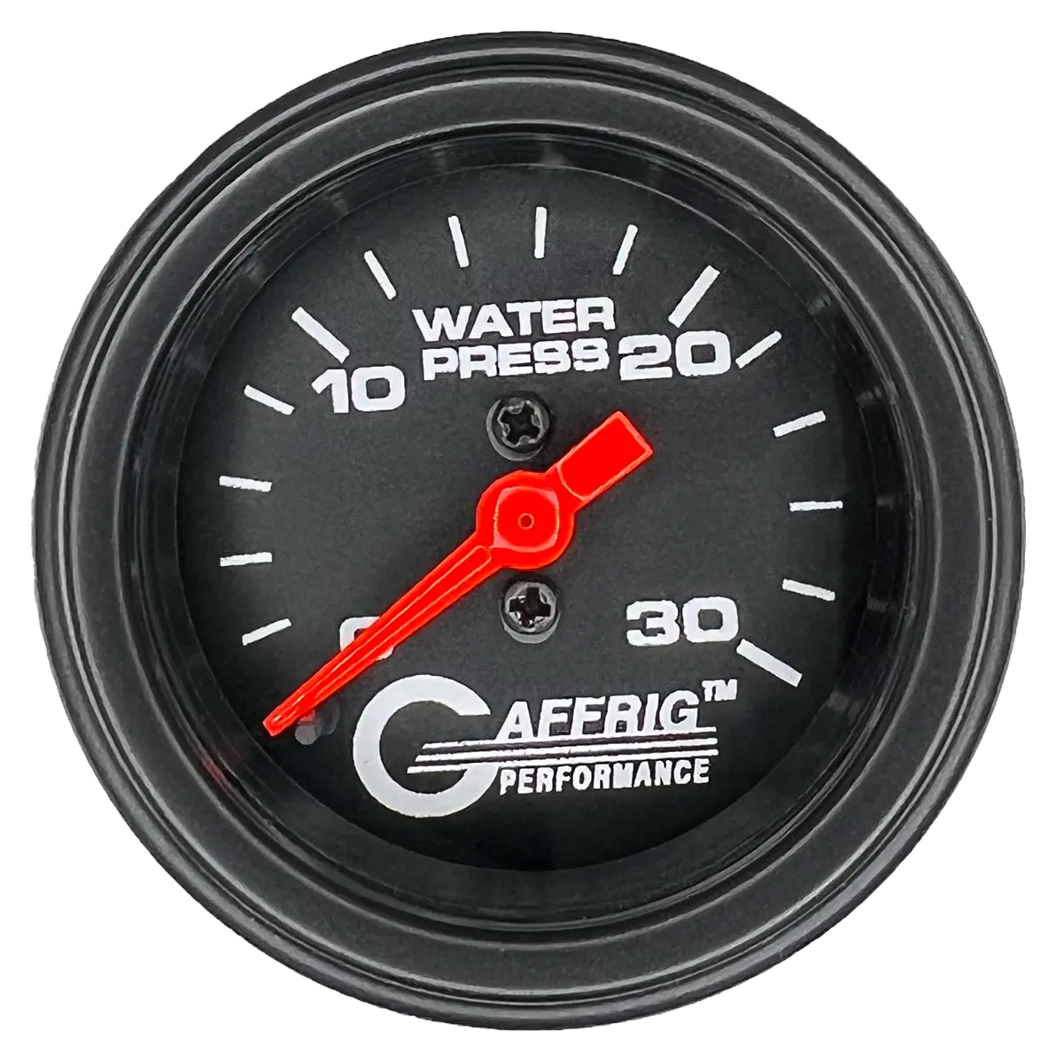 Gaffrig Part #196022 2 Inch Mechanical Water Pressure Marine Boat Gauge 0-30 Psi Black 9