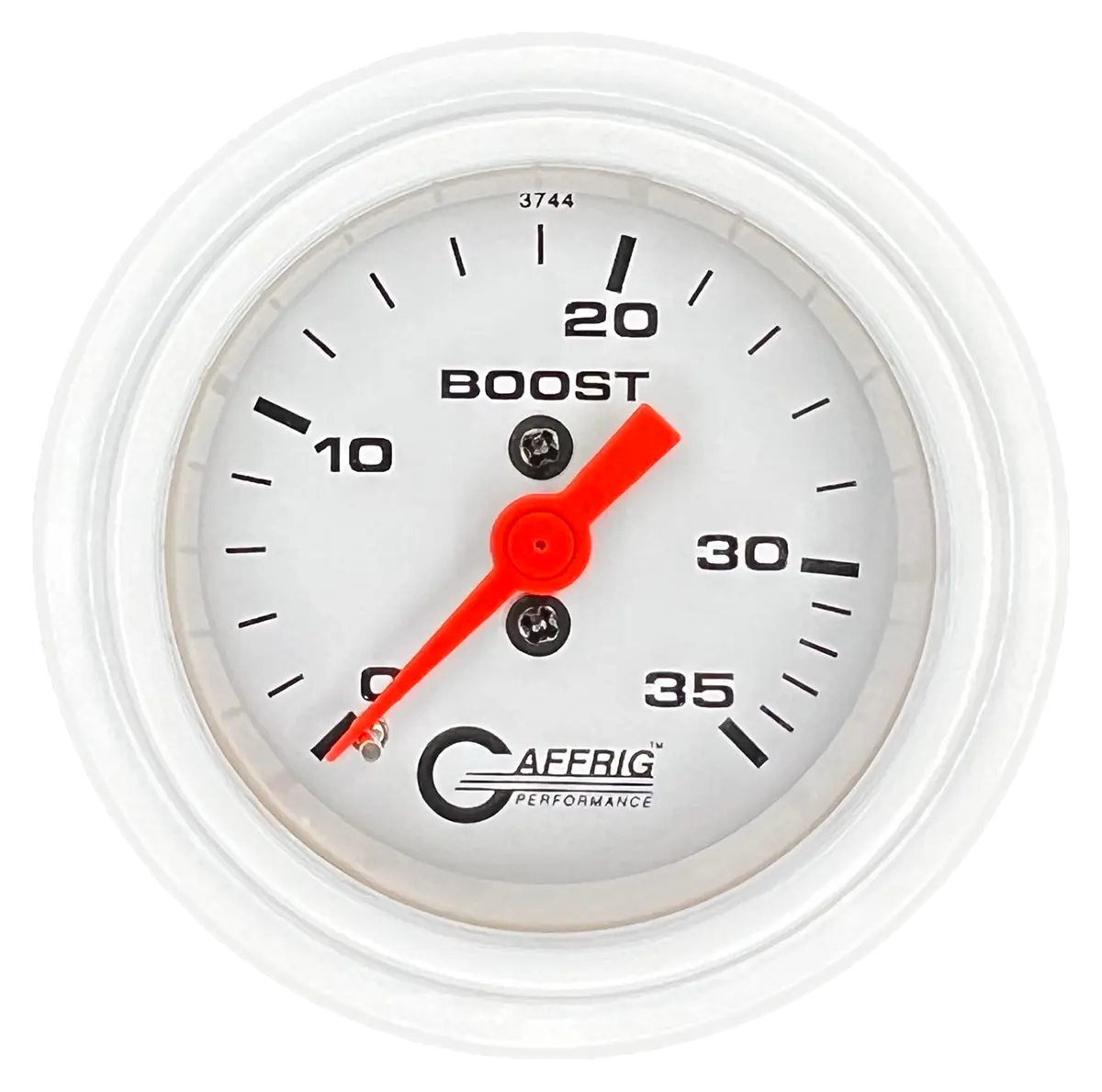 Gaffrig Part #196500 2 Inch Mechanical Boost Marine Boat Gauge 0-15 Psi White 13