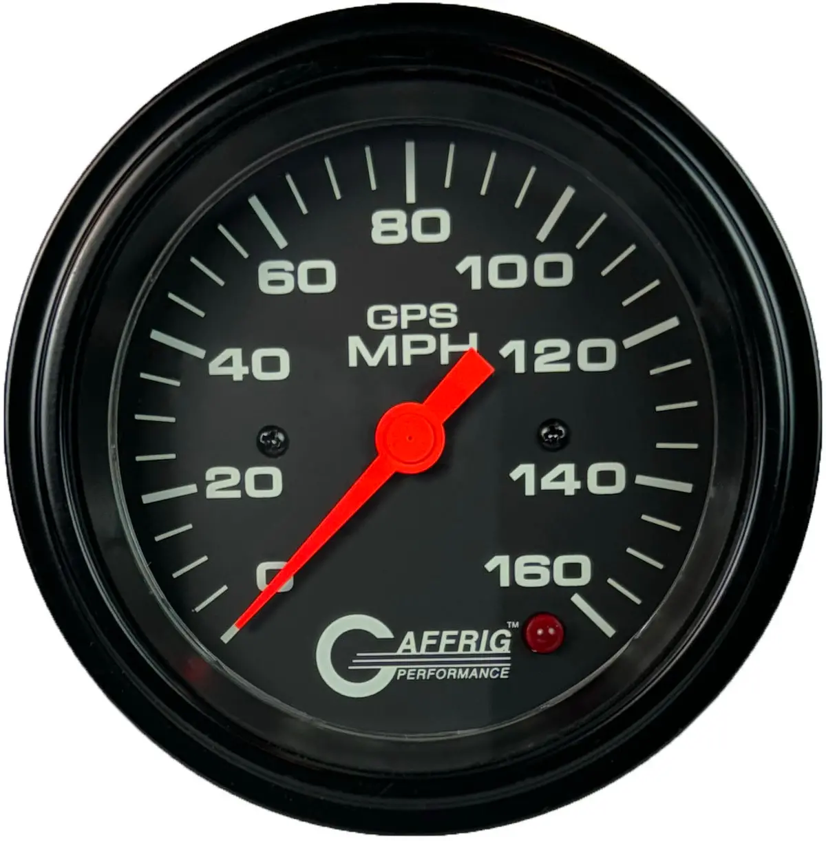 Gaffrig Part #4027 3 3/8 Inch Gps Analog 160 Mph Speedometer Marine Boat Gauge Head Only Black 9