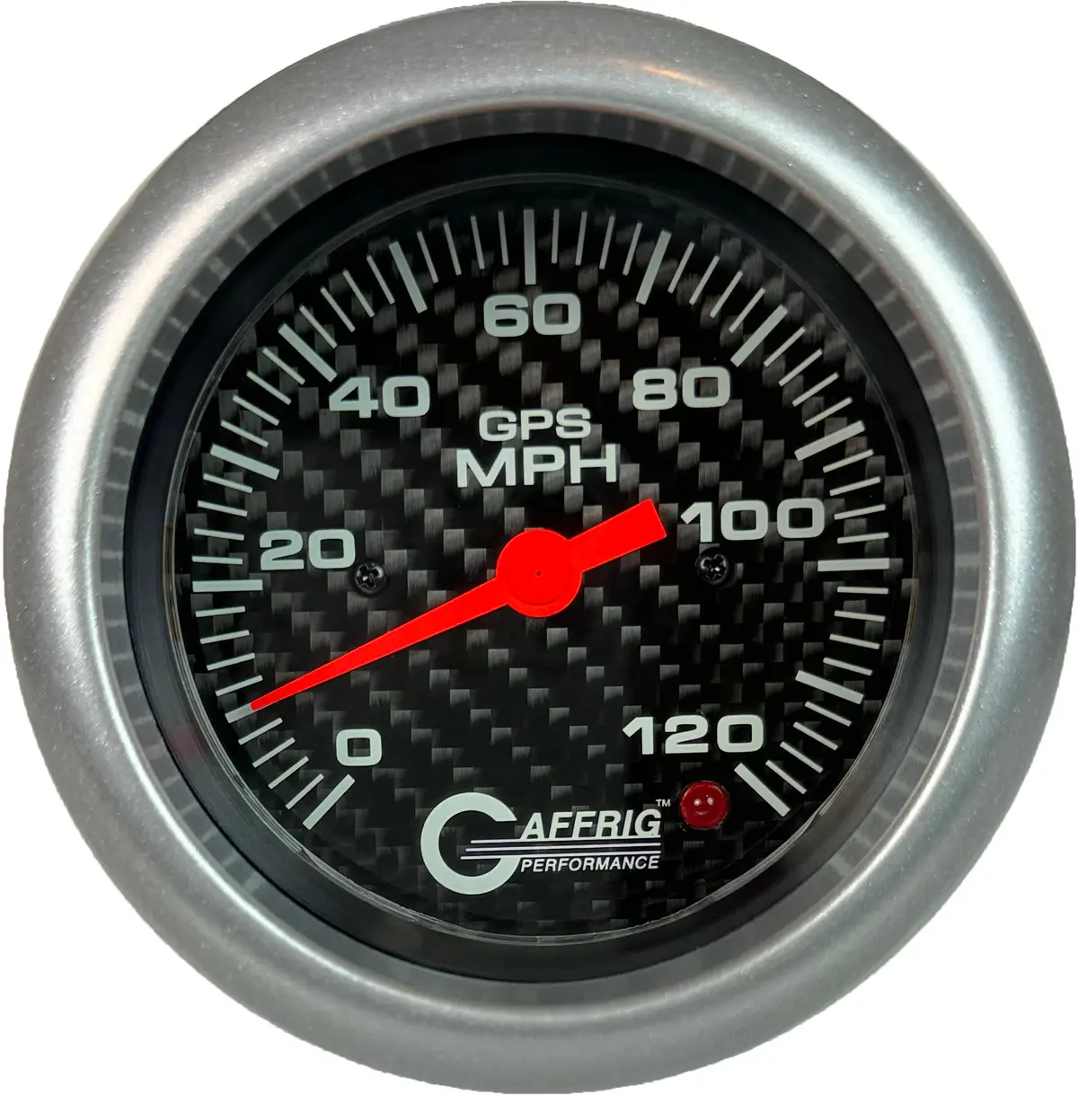 Gaffrig Part #4055 3 3/8 Inch Gps Analog 120 Mph Speedometer Marine Boat Gauge Head Only Carbon Fiber 20
