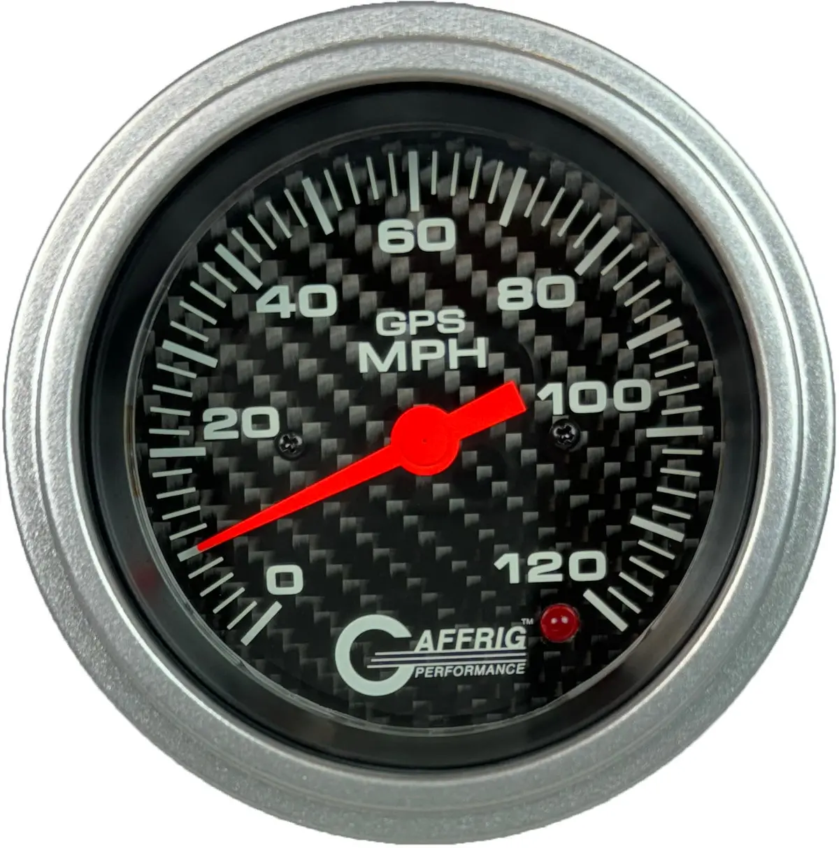 Gaffrig Part #4055 3 3/8 Inch Gps Analog 120 Mph Speedometer Marine Boat Gauge Head Only Carbon Fiber 19