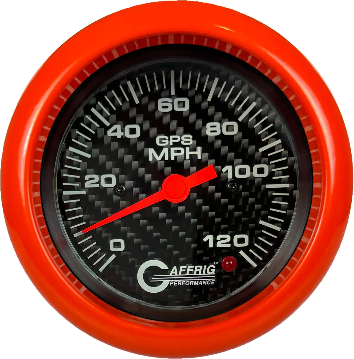 Gaffrig Part #4055 3 3/8 Inch Gps Analog 120 Mph Speedometer Marine Boat Gauge Head Only Carbon Fiber 22