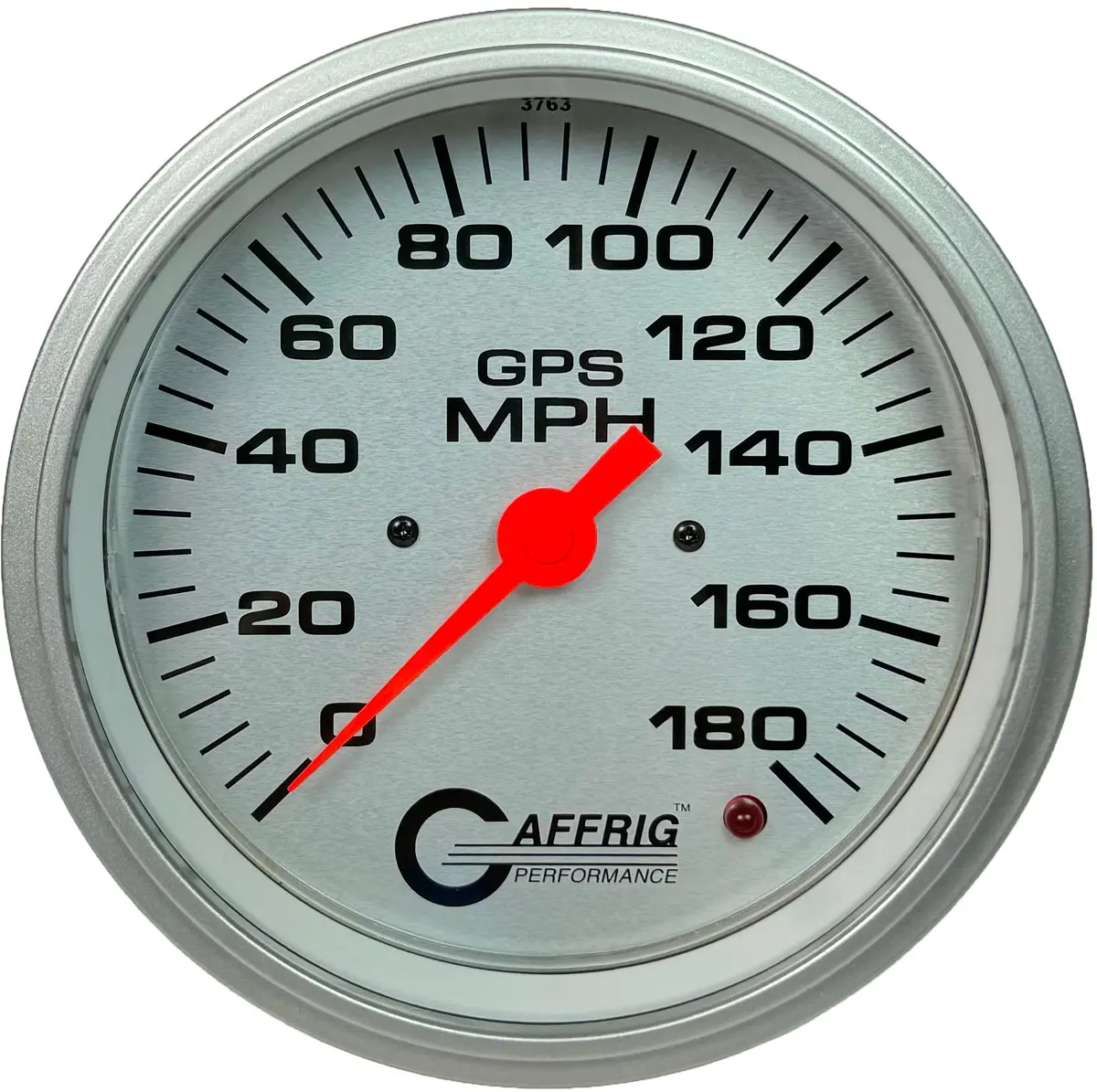 Gaffrig Part #4551 4 5/8 Inch Gps Analog 180 Mph Speedometer Marine Boat Gauge Head Only Platinum 1