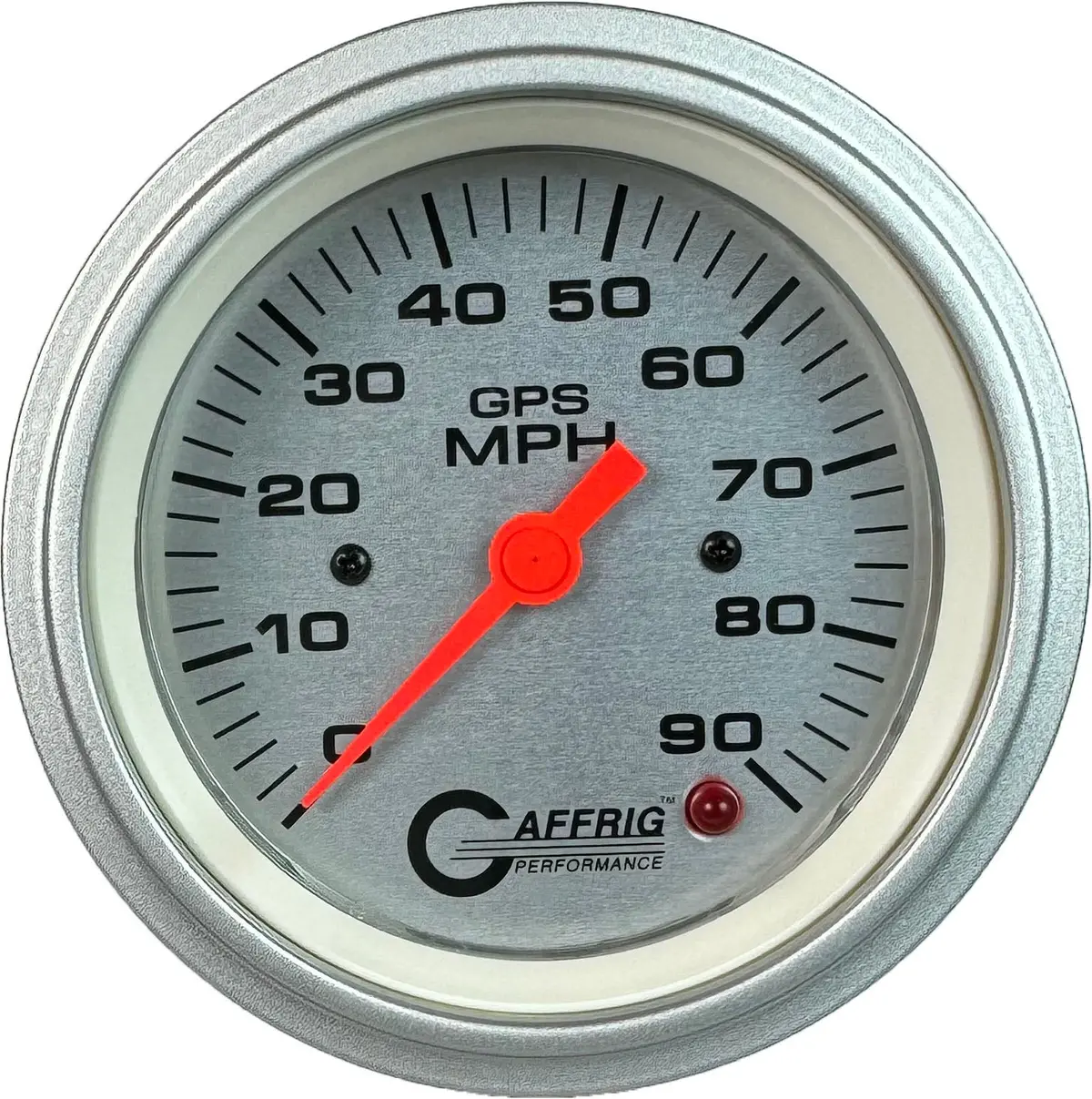 Gaffrig Part #4553 3 3/8 Inch Gps Analog 90 Mph Speedometer Marine Boat Gauge Head Only Platinum 19
