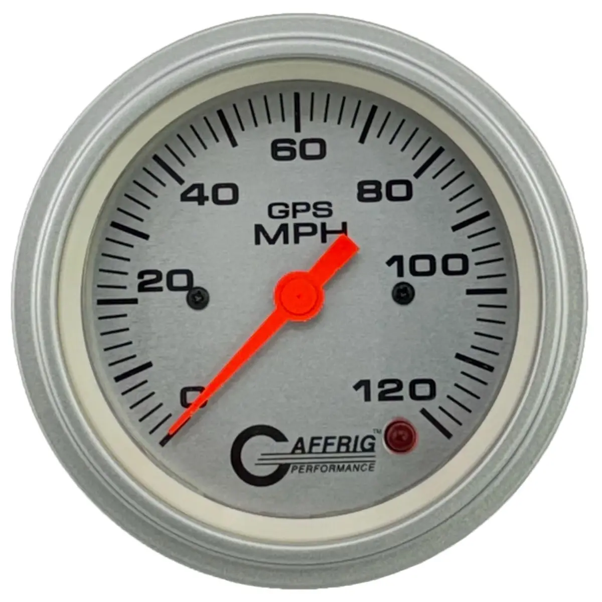 Gaffrig Part #4555 3 3/8 Inch Gps Analog 120 Mph Speedometer Marine Boat Gauge Head Only Platinum 19