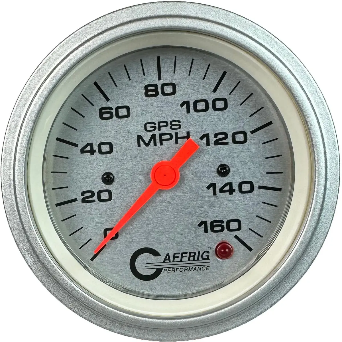 Gaffrig Part #4557 3 3/8 Inch Gps Analog 160 Mph Speedometer Marine Boat Gauge Head Only Platinum 19