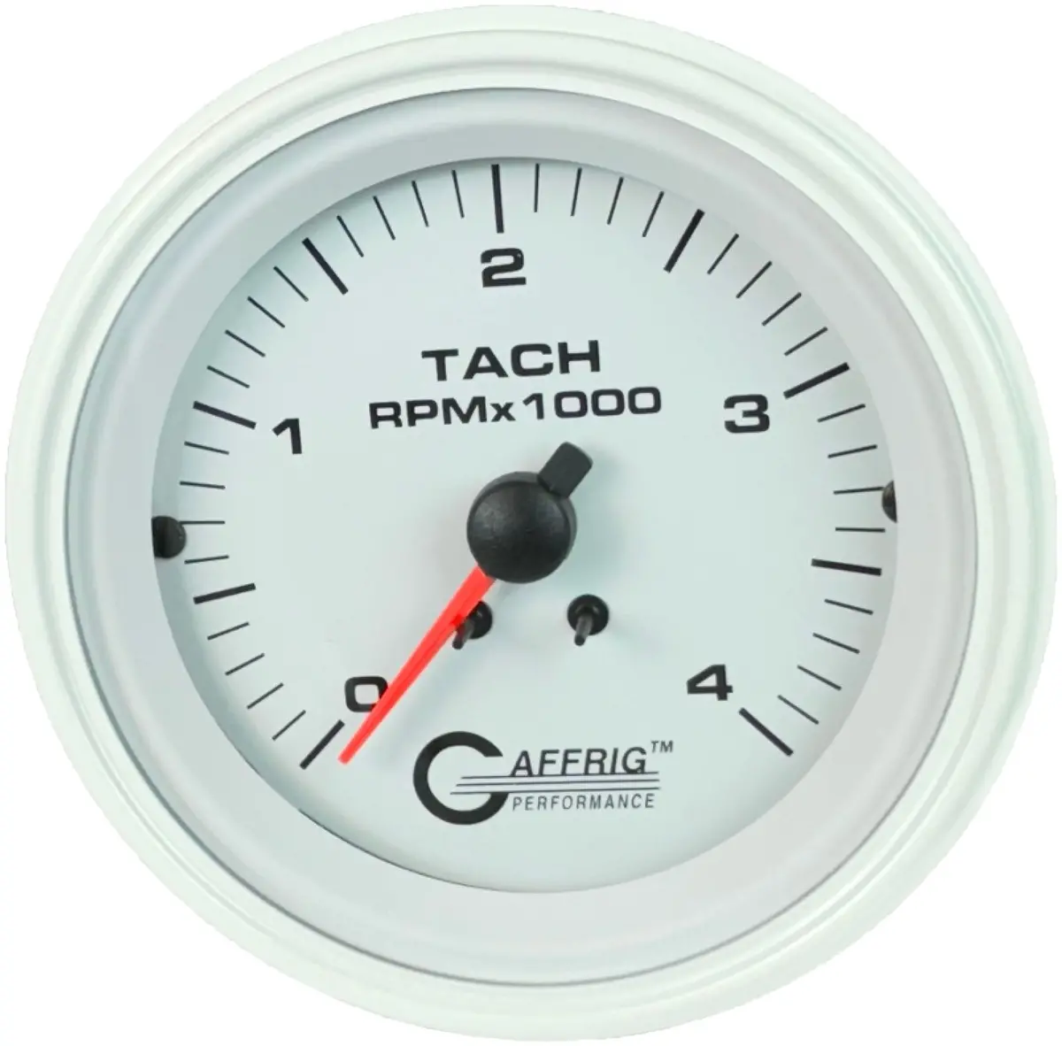 Gaffrig Part #4762 3 3/8 Inch Electric Tachometer Marine Boat Gauge 0-4000 Rpm Diesel Alternator 3-21P White 13