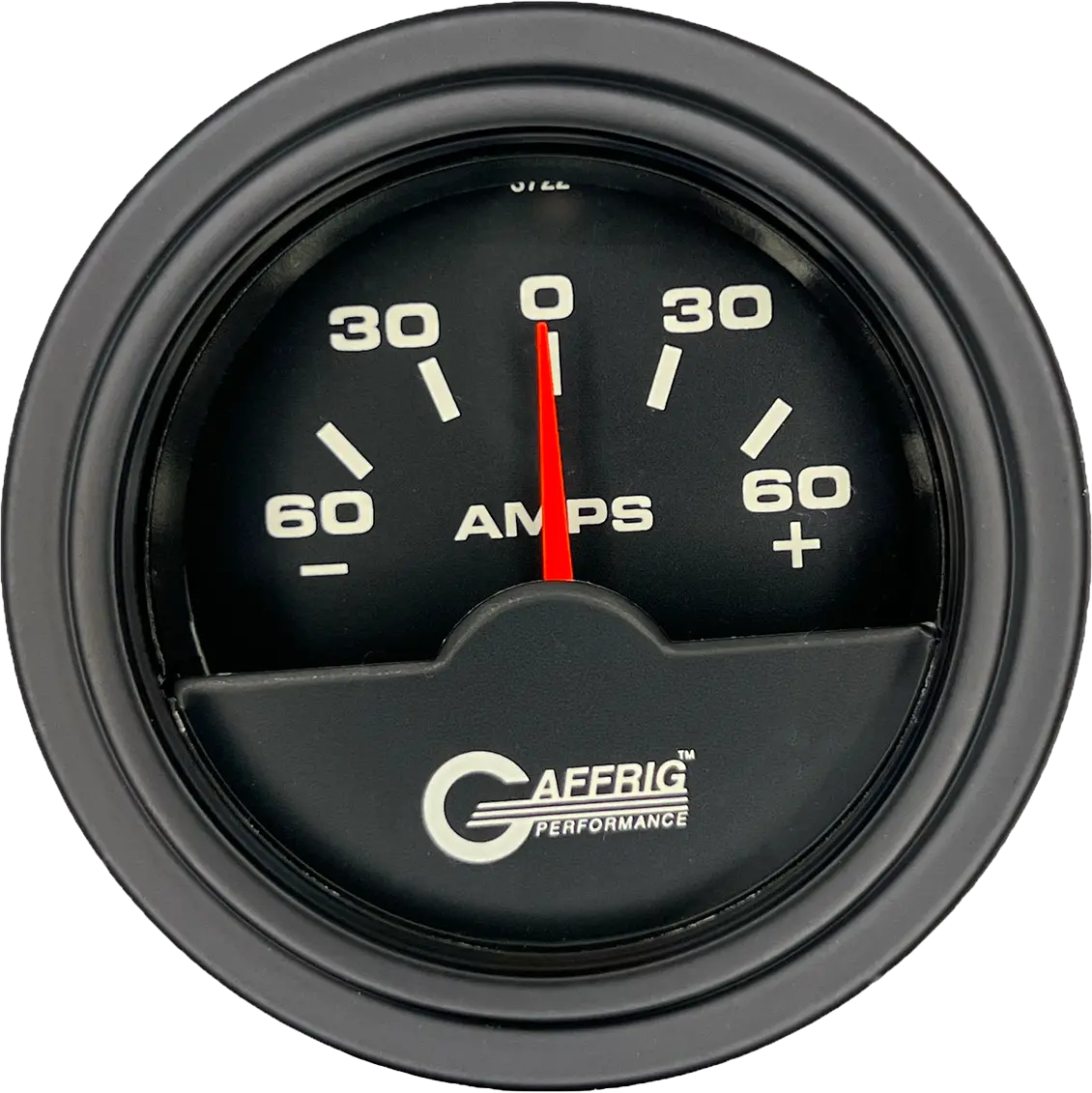 Gaffrig Part #5000 2 Inch Electric Ammeter Marine Boat Gauge -60/+60 Amp Black 9