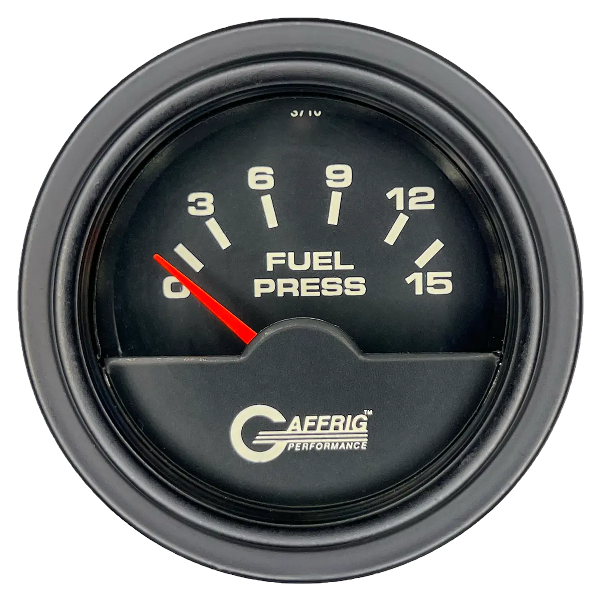 Gaffrig Part #5006 2 Inch Electric Fuel Pressure Marine Boat Gauge 0-15 Psi Black 9