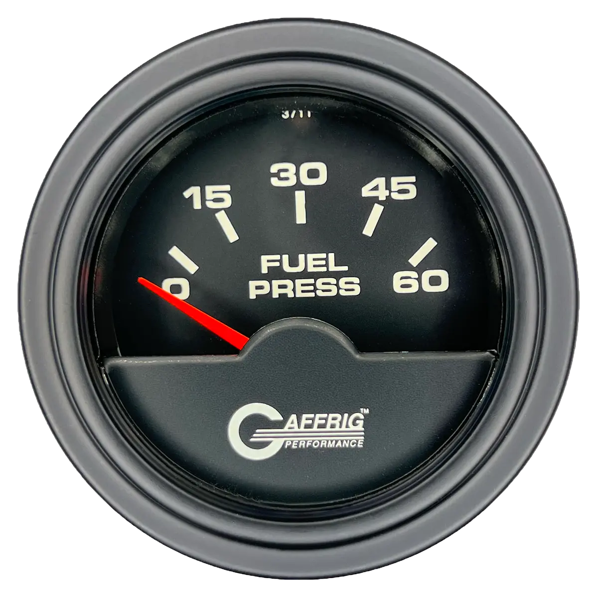 Gaffrig Part #5008 2 Inch Electric Fuel Pressure Marine Boat Gauge 0-60 Psi Black 9