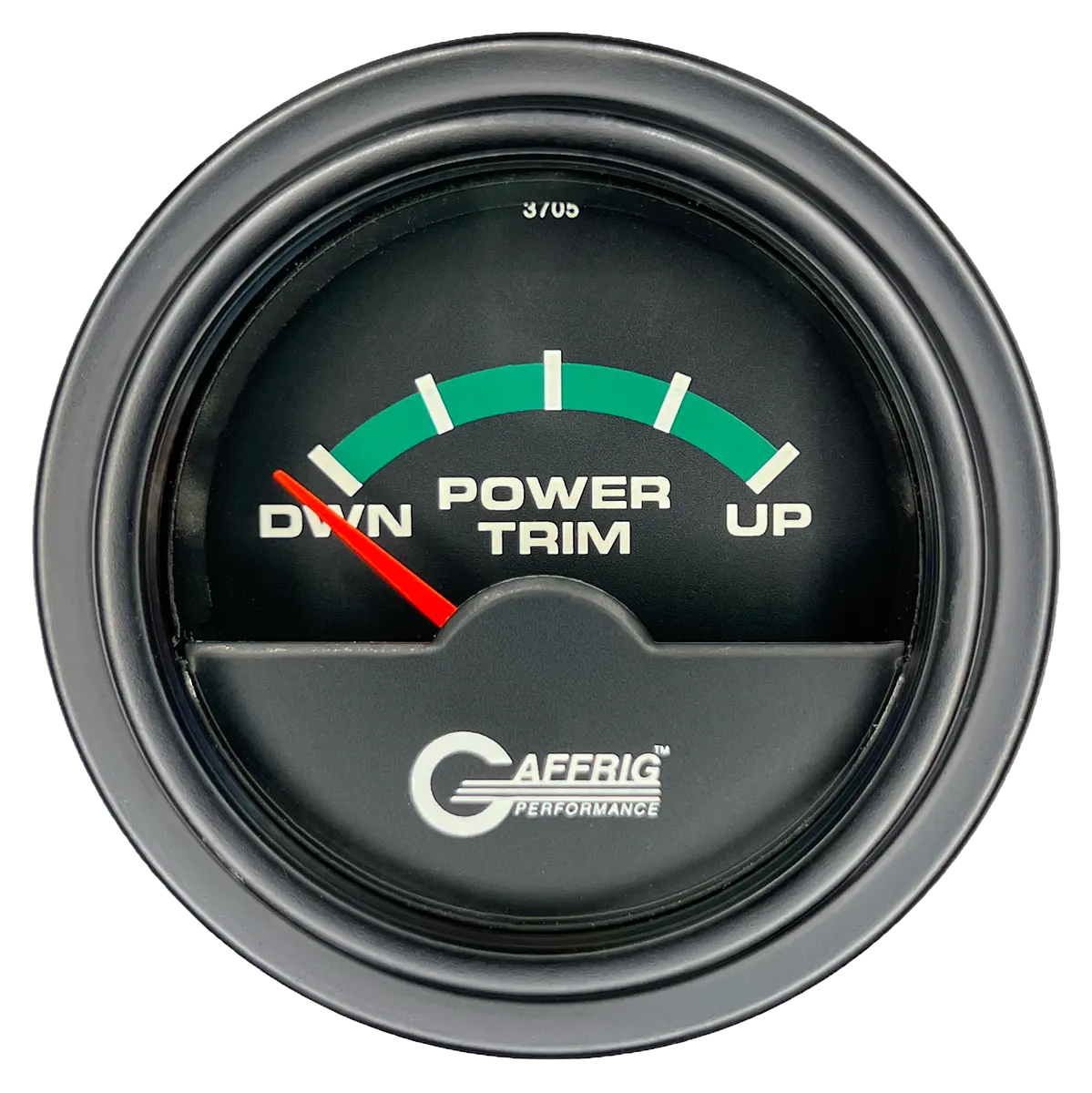 Gaffrig Part #5028 2 Inch Electric Trim Meter Omc Marine Boat Gauge Black 9