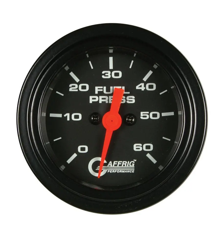 Gaffrig Part #5050 2 Inch Electric Fuel Pressure Marine Boat Gauge 0-60 Psi - Black 1