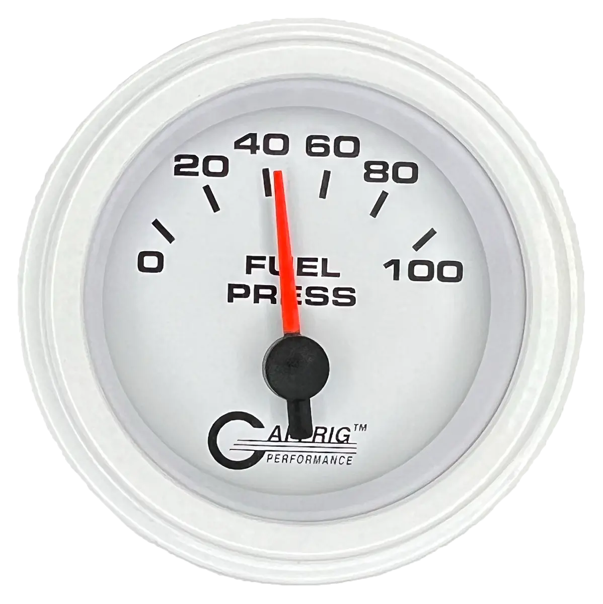 Gaffrig Part #5504 2 Inch Electric Fuel Pressure Marine Boat Gauge 0-100 Psi White 13