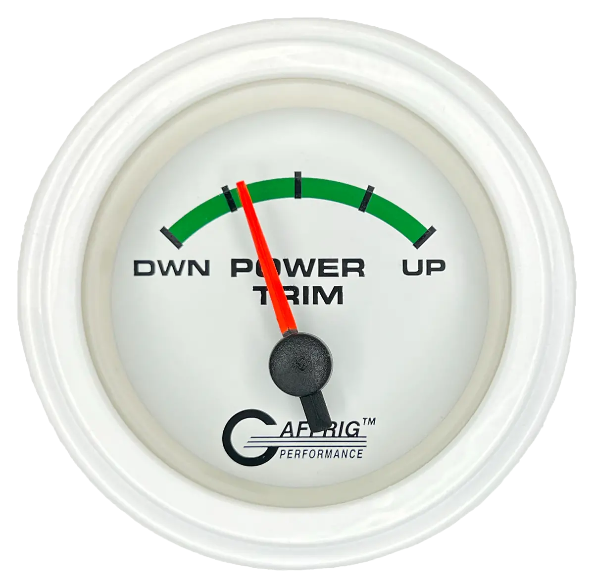 Gaffrig Part #5528 2 Inch Electric Trim Meter Omc Marine Boat Gauge White 13