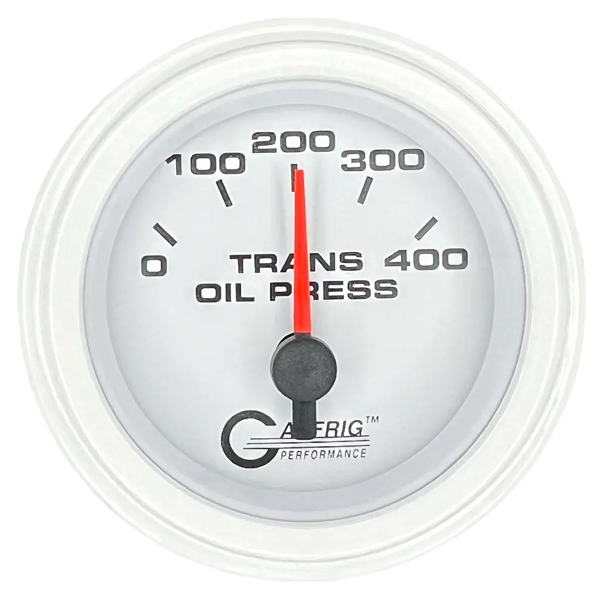 Gaffrig Part #5529 2 Inch Electric Transmission Oil Pressure Marine Boat Gauge 0-400 Psi White 13