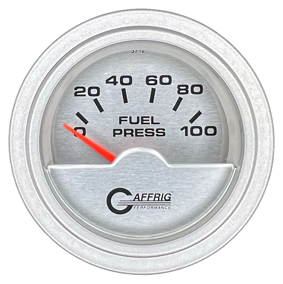 Gaffrig Part #5804 2 Inch Electric Fuel Pressure Marine Boat Gauge 0-100 Psi Platinum 18
