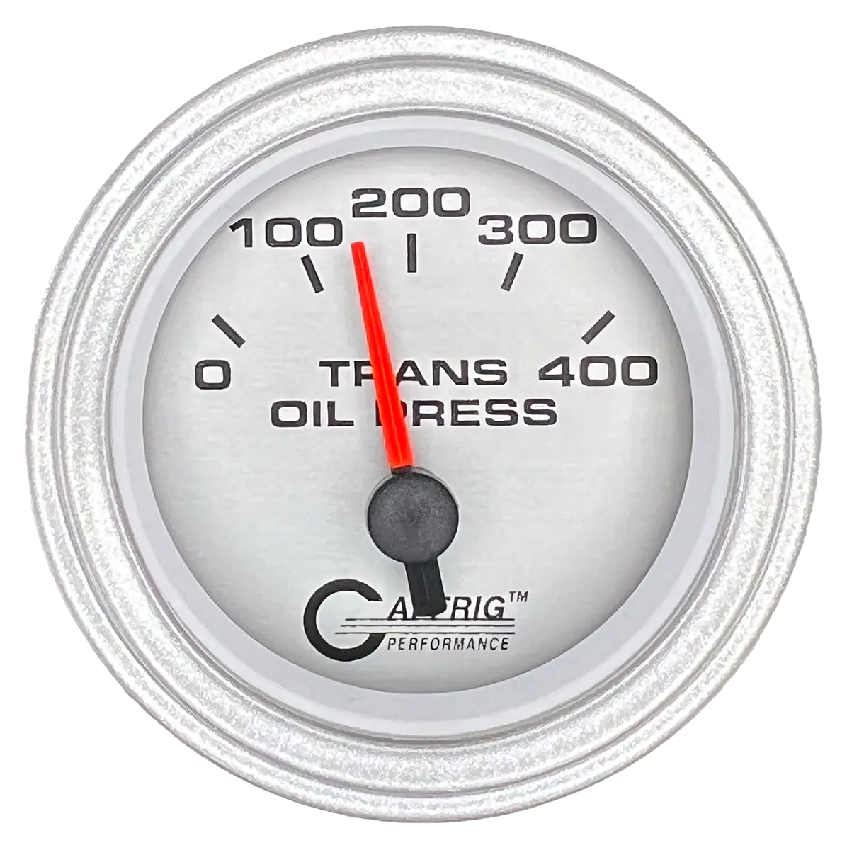Gaffrig Part #5829 2 Inch Electric Transmission Oil Pressure Marine Boat Gauge 0-400 Psi Platinum 18