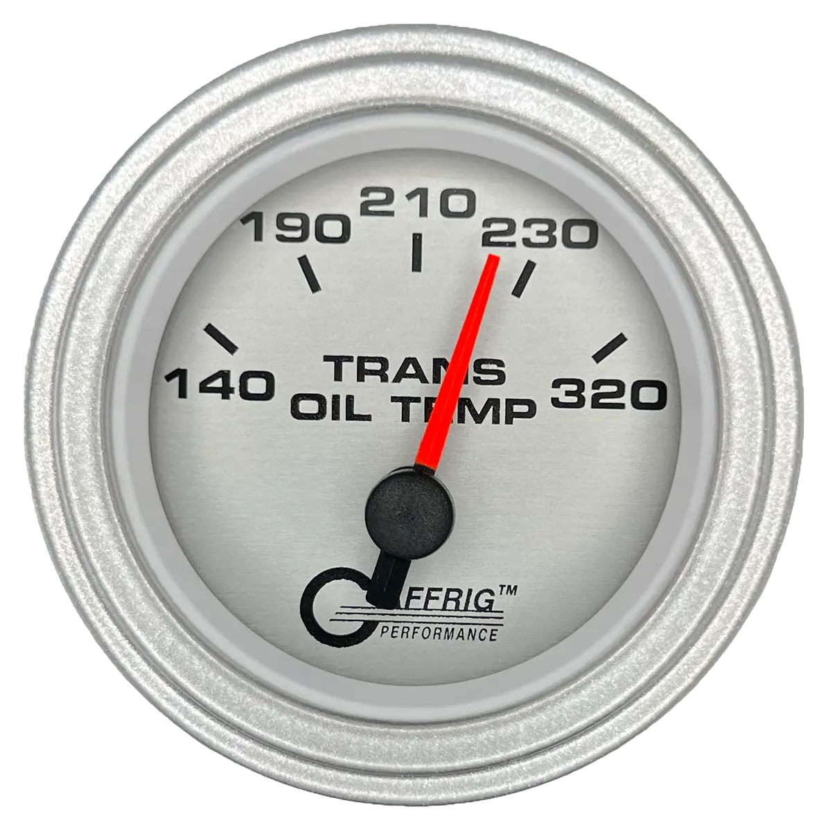 Gaffrig Part #5830 2 Inch Electric Transmission Oil Temperature Marine Boat Gauge 140-320 F Platinum 18