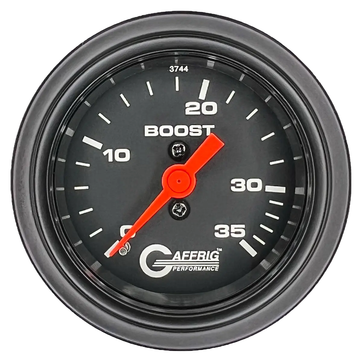 Gaffrig Part #6002 2 Inch Mechanical Boost Marine Boat Gauge 0-35 Psi Black 9
