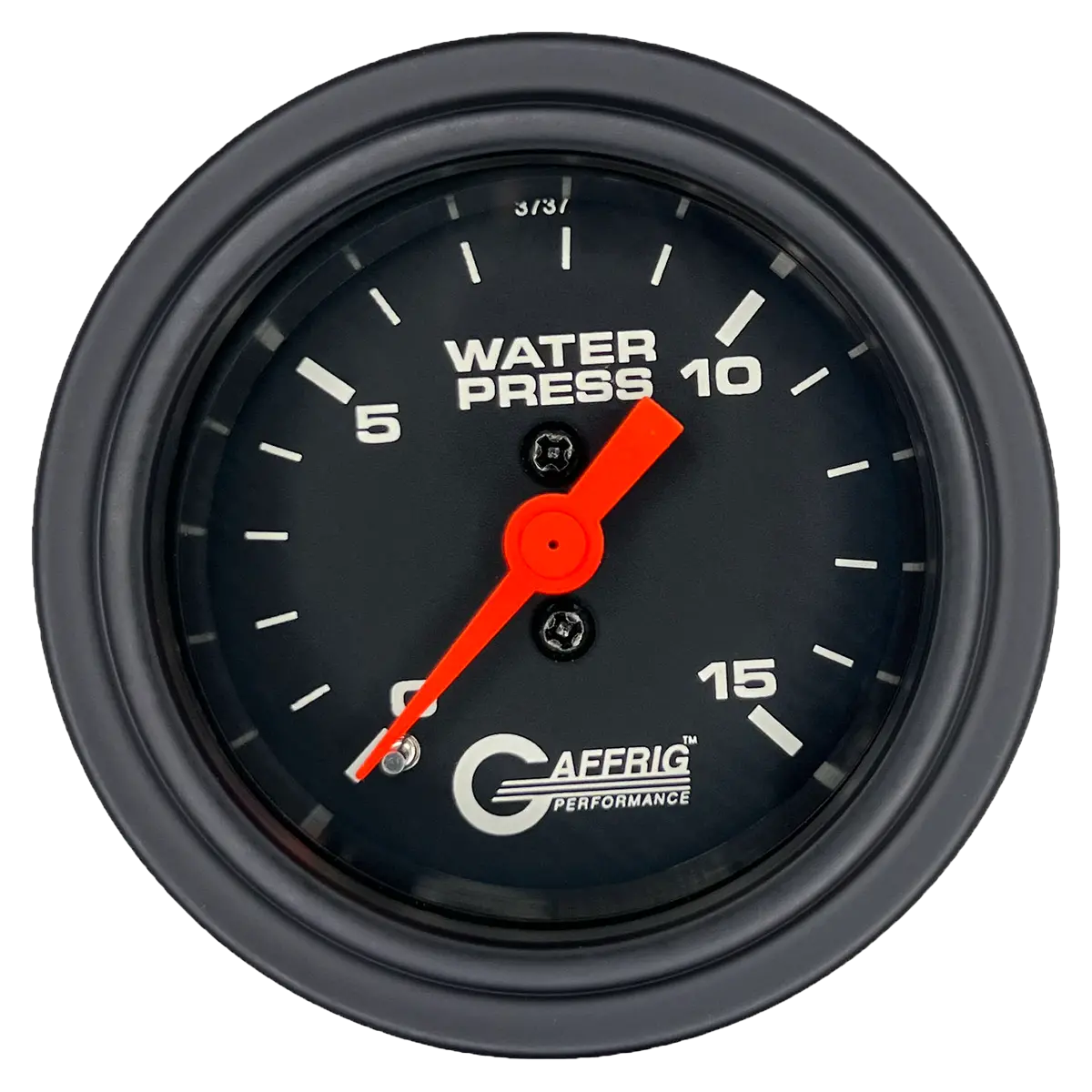 Gaffrig Part #6020 2 Inch Mechanical Water Pressure Marine Boat Gauge 0-15 Psi Black 9