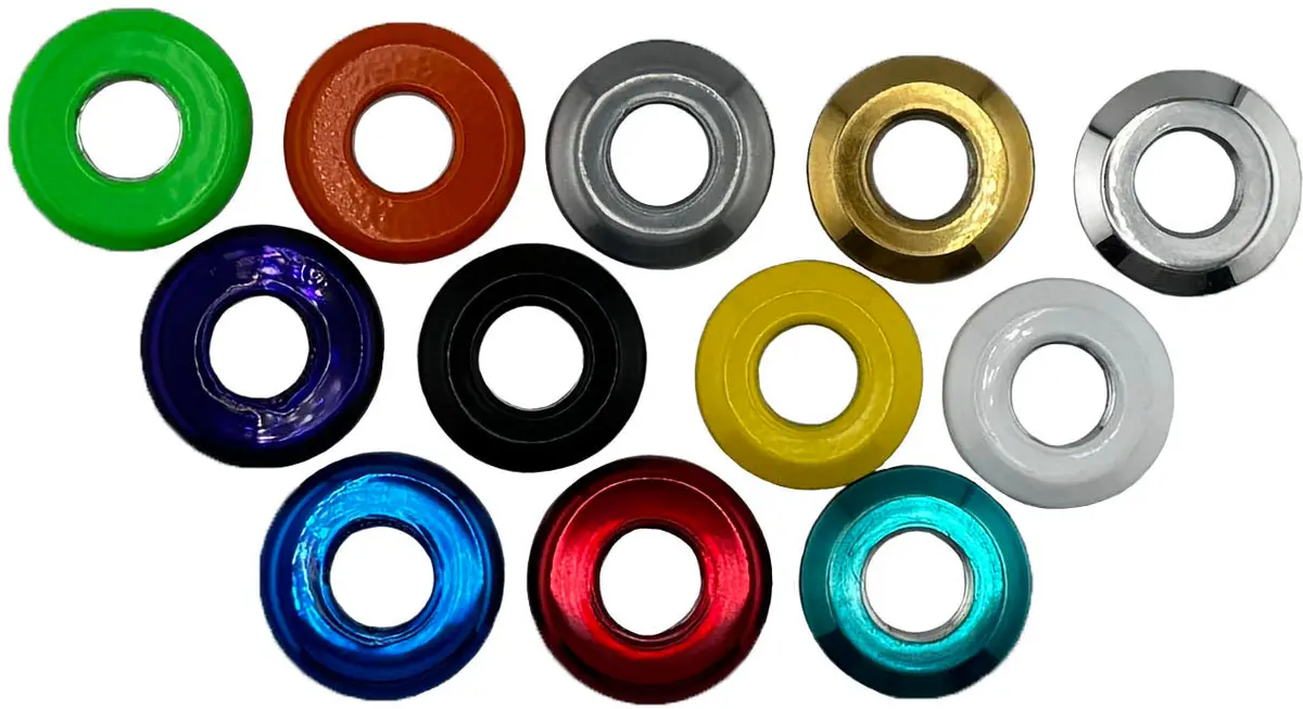 Gaffrig Part #8785 Flat Bezel Threaded 1 Inch O.D. For Toggle Switches 1