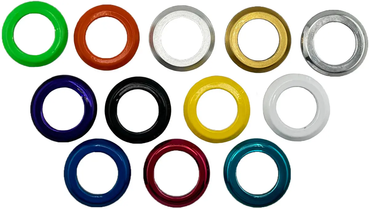 Gaffrig Part #8800 Flat Bezel 3/4 Inch I.D. X 1 5/16 Inch O.D. For Ignition Switches 1