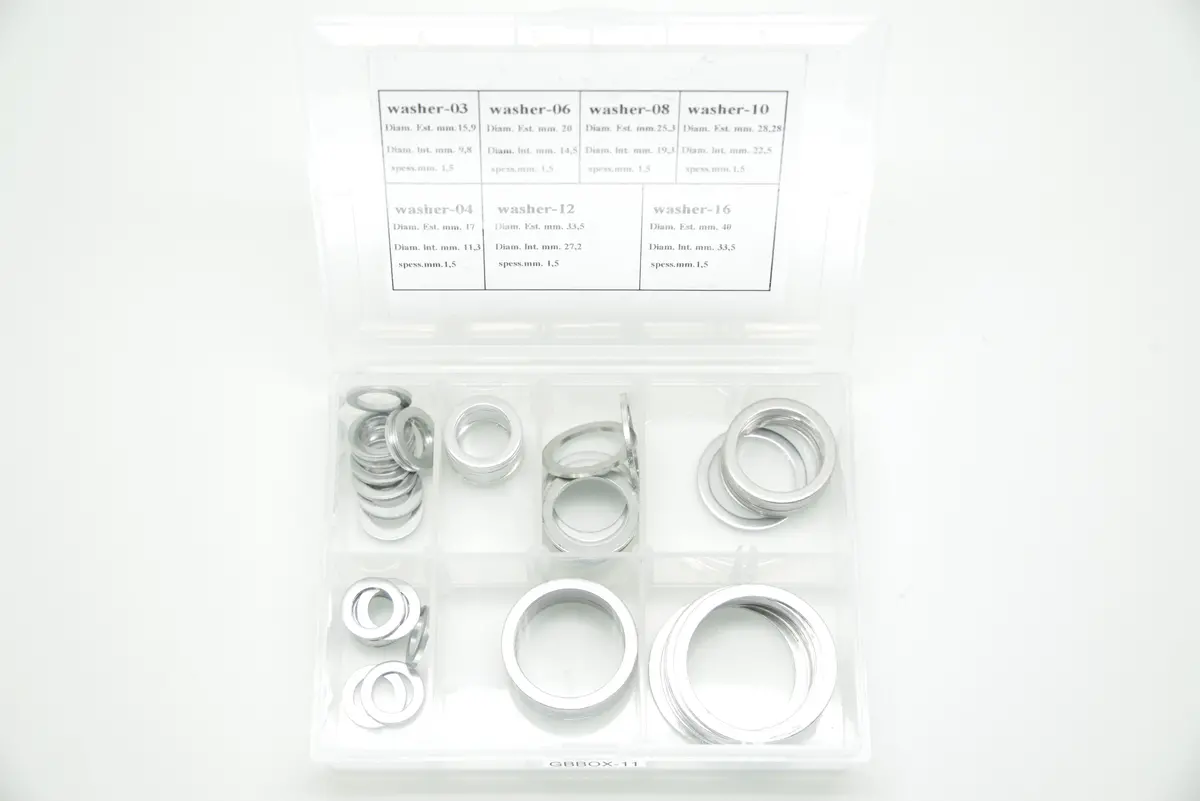 Aluminium Washers Sets アルミ二ウム ワッシャーセット11 1