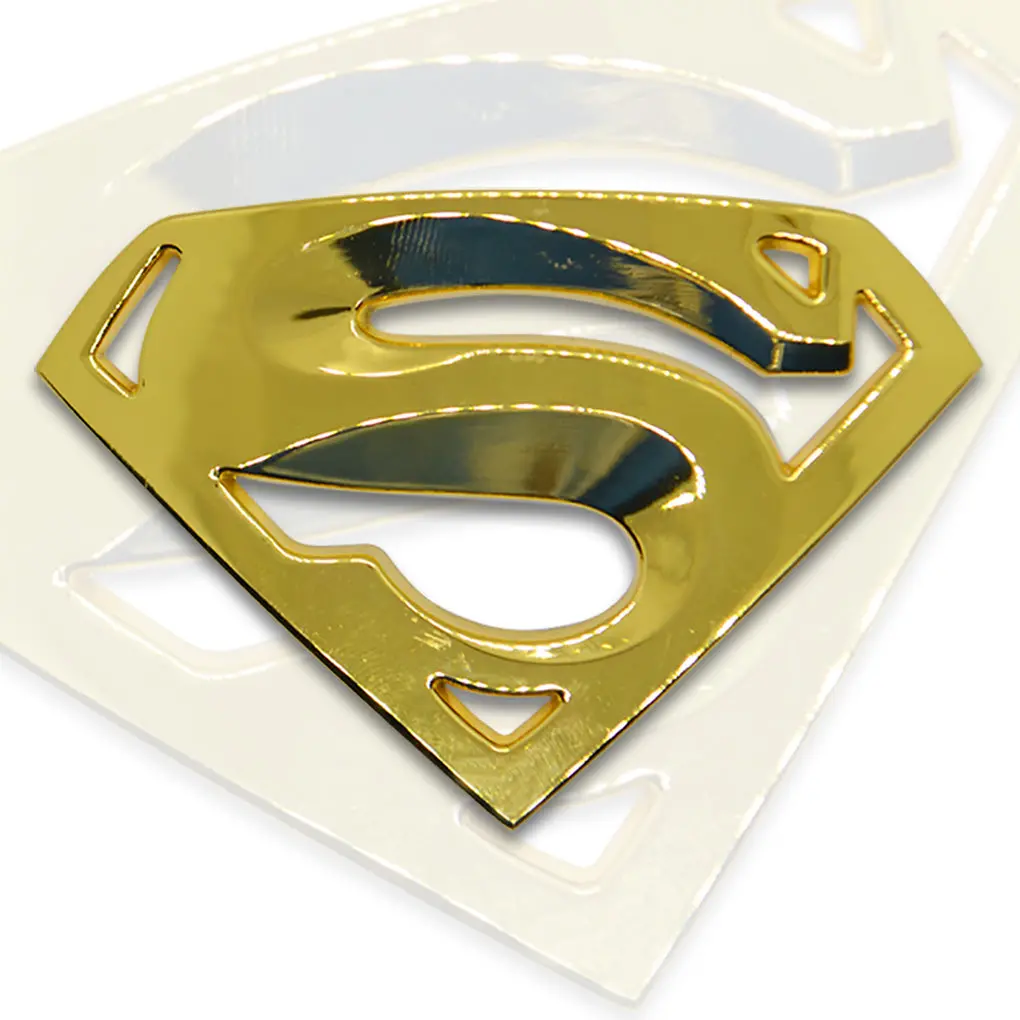 Superman 3D Auto Metal Emblem Sticker 2