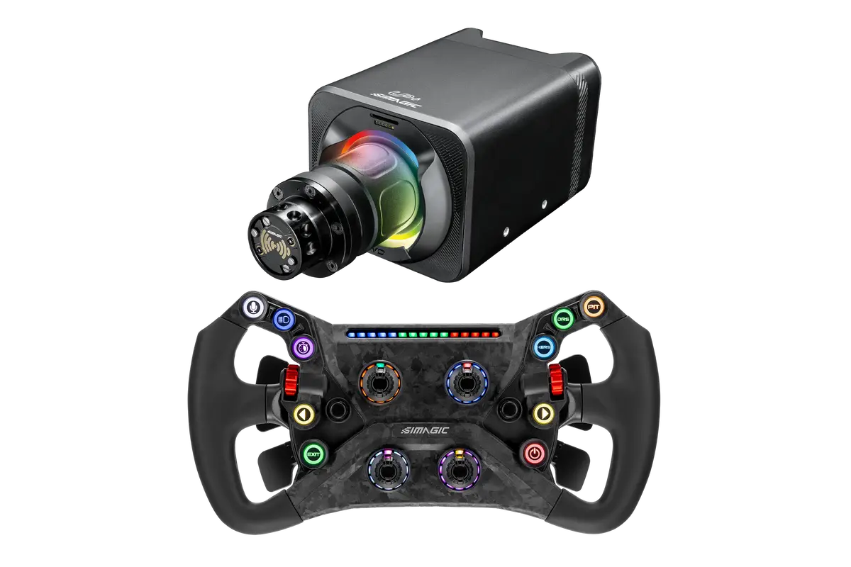 Simagic Gt Neo Hub With Alpha Evo Sport 9Nm Wheel Base 1