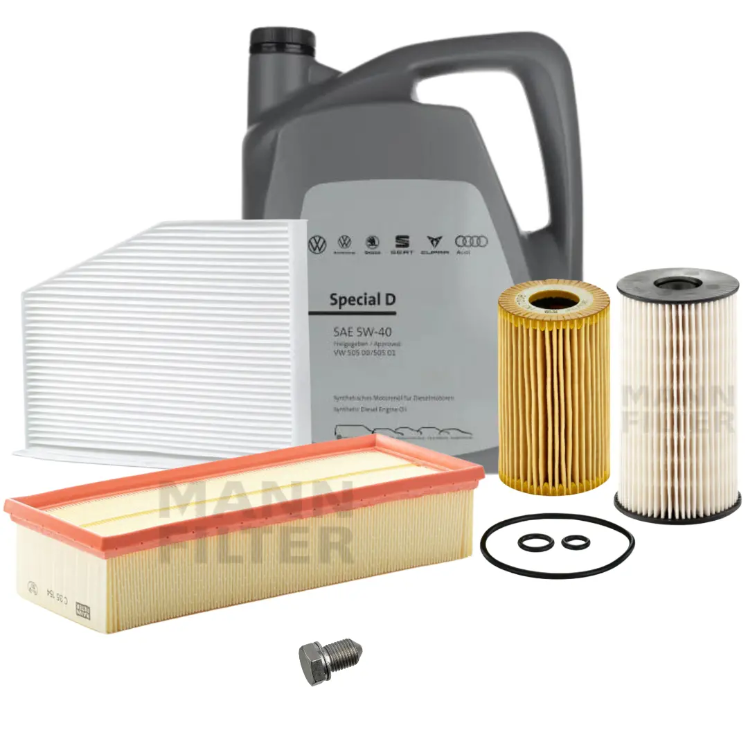 Aftermarket Audi A3 8P 1.6 Tdi Major Service Kit Parts Cayc 1