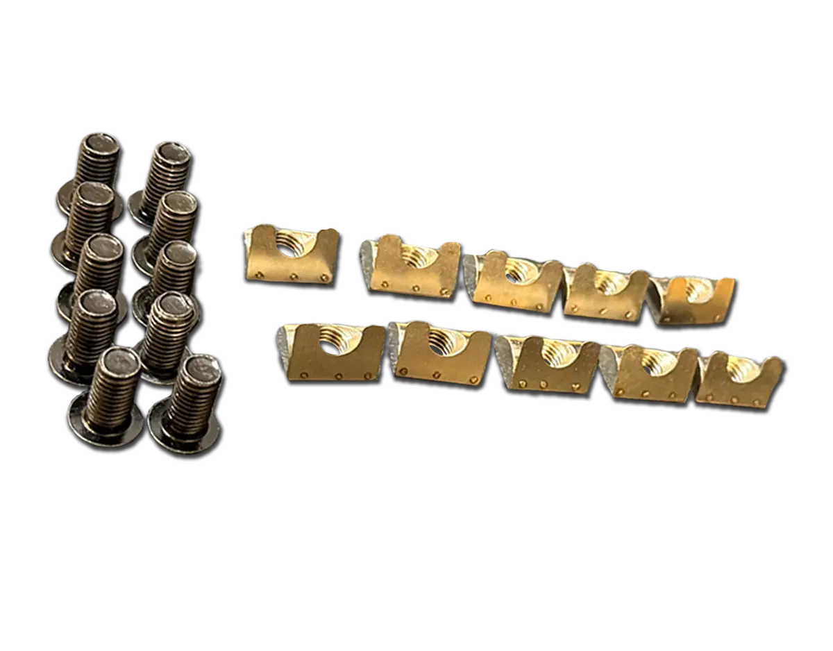 10 Sets Of Screw And Nut For 8Mm T-Slot 1