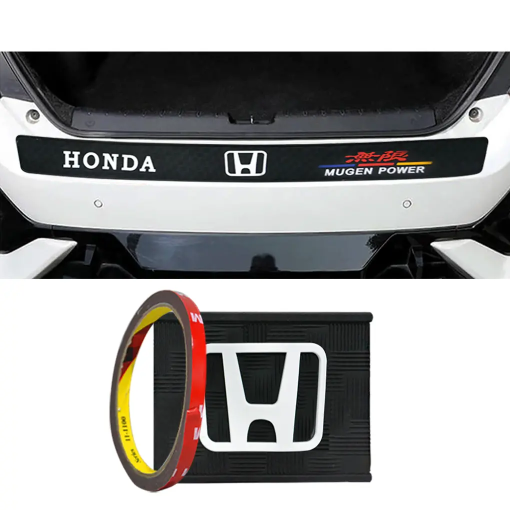 Rear Bumper Rubber Protector For Honda/ Mugen 1