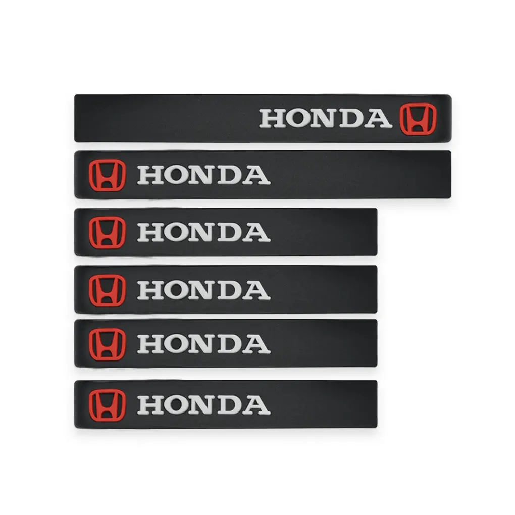 6Pcs Honda Car Sticker Door Guard And Side Mirror Protector 1