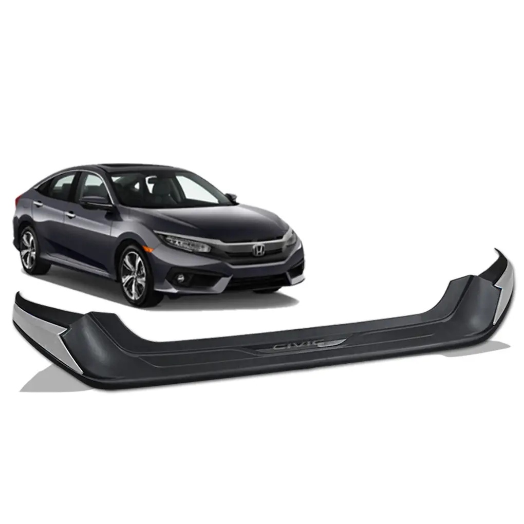 Honda Civic 2016 - 2018 Rear Bumper Guard Protector 1