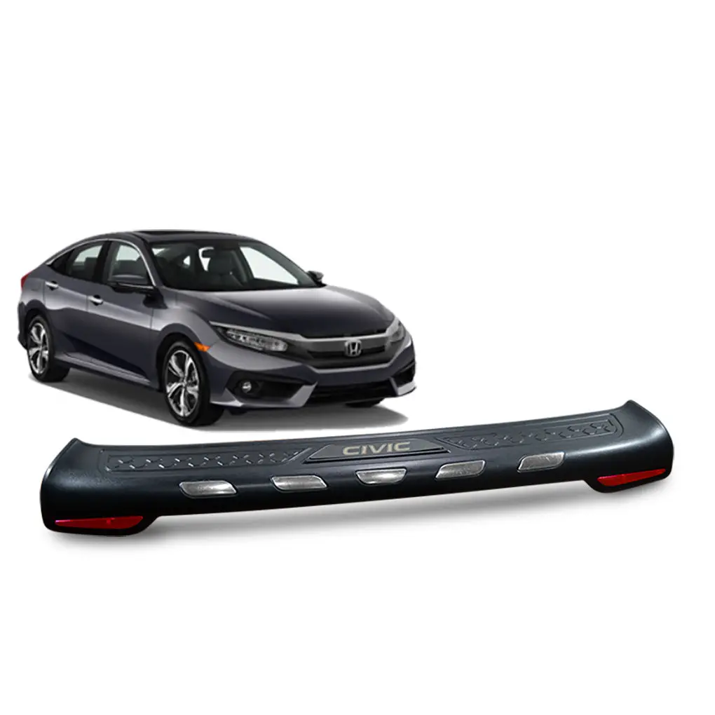 Honda Civic 2016 - 2018 Rear Bumper Guard 1